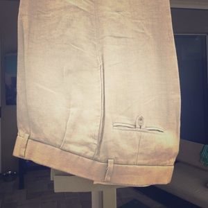 Polo Ralph Lauren 33” x 30” 100% Linen pants
